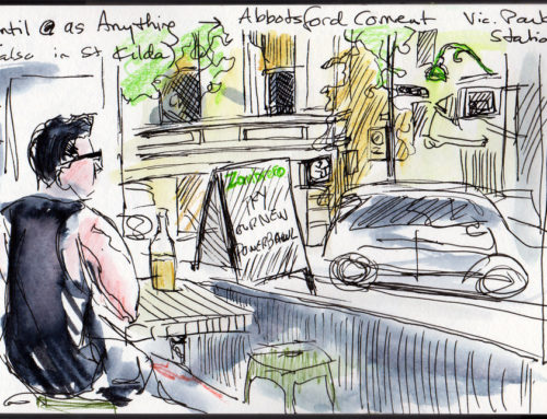 Quaderns de confinament – Urban Sketching